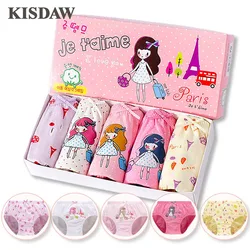 Braguitas de algodón para niñas con estampado de personajes