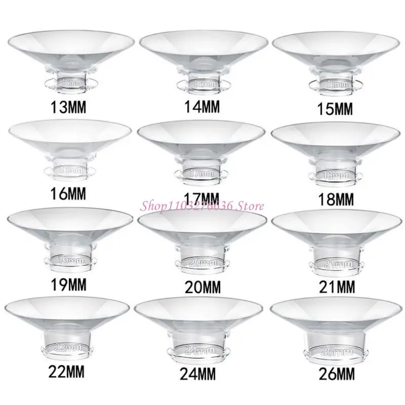 Adaptador brida silicona para mejora del extractor leche R6FD, fácil instalación para diversas marcas