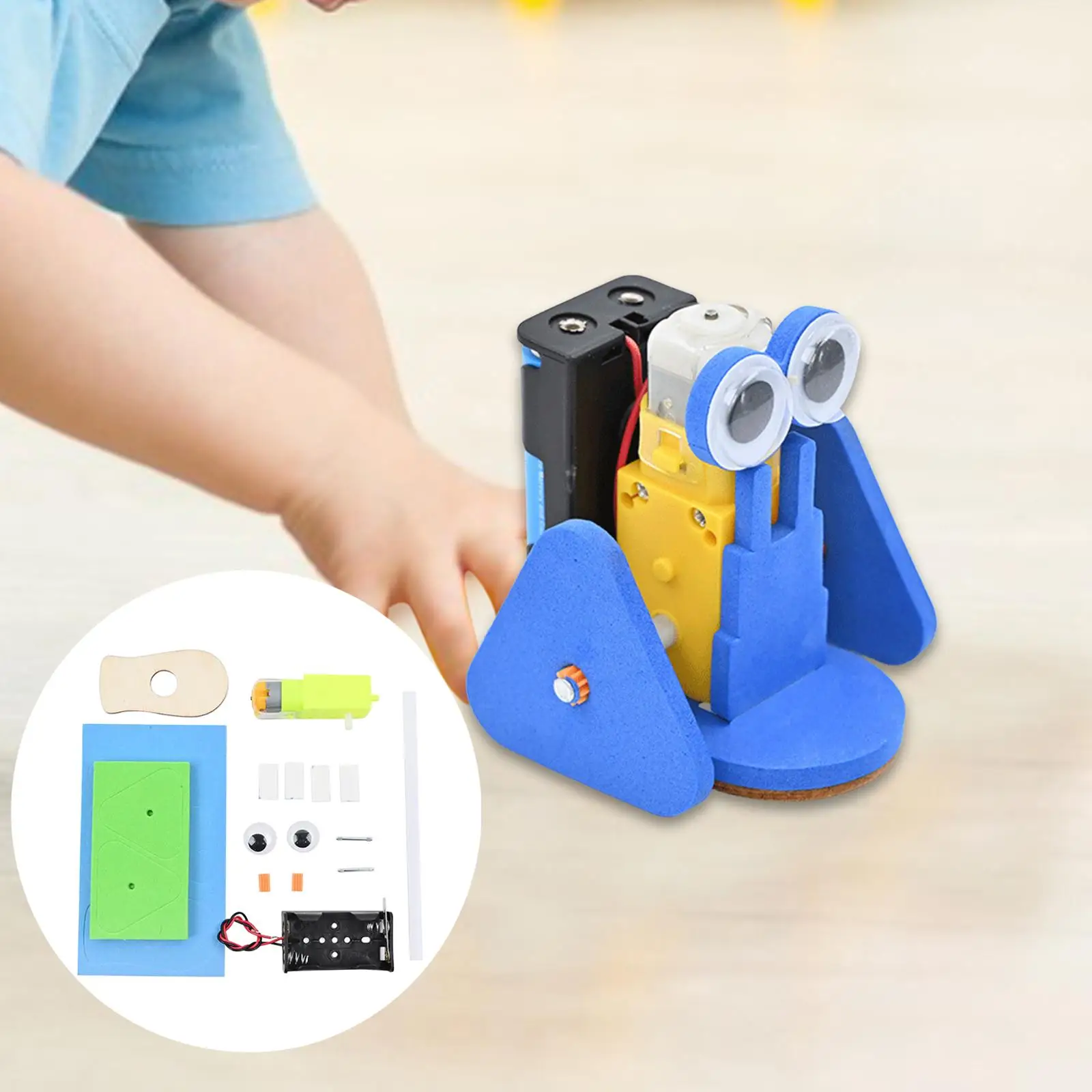 Robotics Science Experiment Toy Electronic Motor for Outdoor Summer Holiday