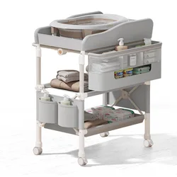Mesa de cambio plegable para bebé multifuncional portátil