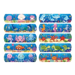 Curitas infantiles decoradas con peces para niños