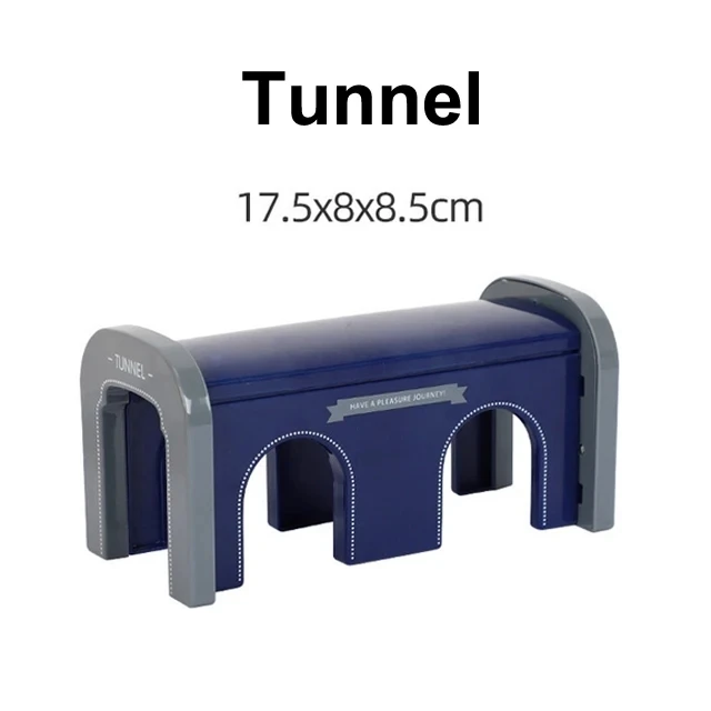 old blue tunnel