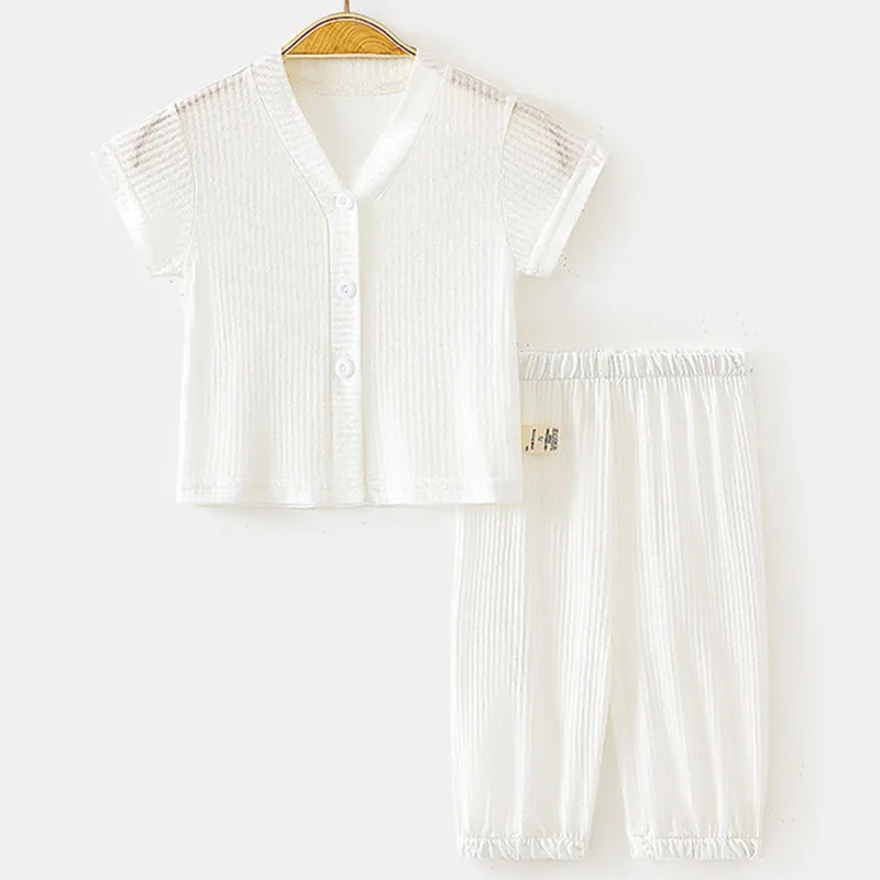 Conjunto de 2 piezas de ropa de primavera para niños y niñas, Tops coreanos informales bonitos con cuello en V y manga larga para bebés + Pantalones, ropa de Boutique de otoño para niños B010 - imagen 4