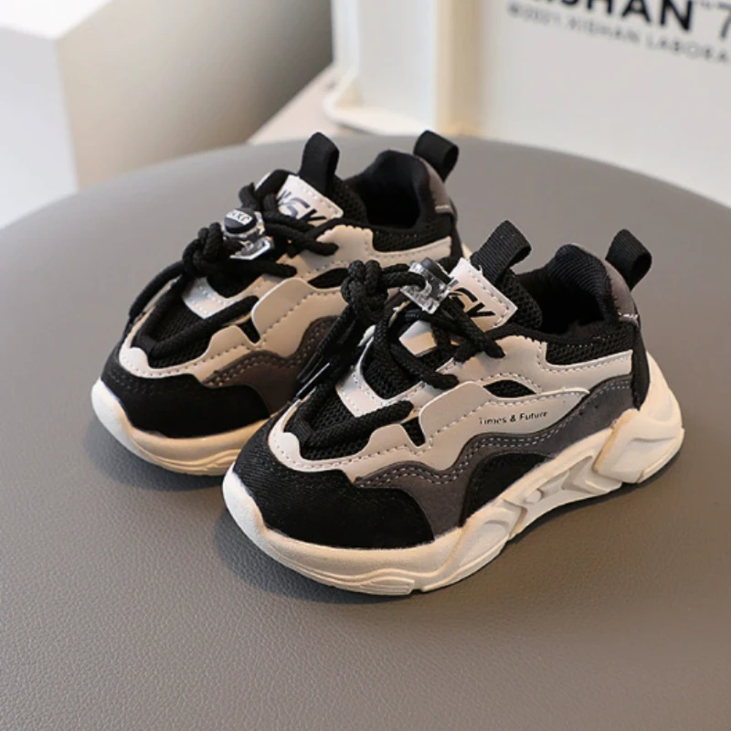 Tamaño 21-36 primavera otoño niños zapatos deportivos moda niños zapatillas niños estudiantes zapatos para correr al aire libre - imagen 5