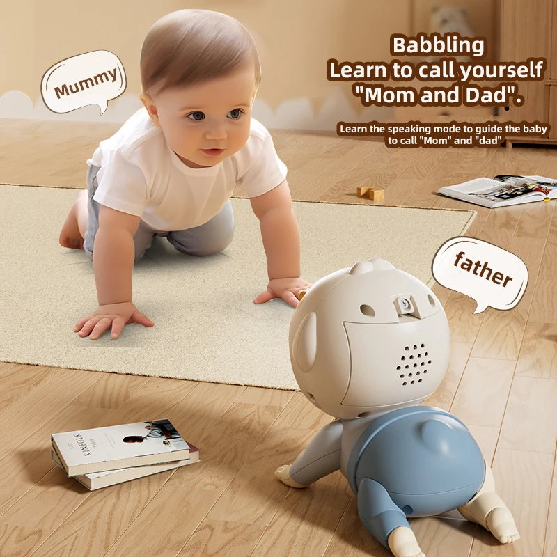 Muñeco interactivo para gatear con música – Juguete educativo bebé - imagen 4