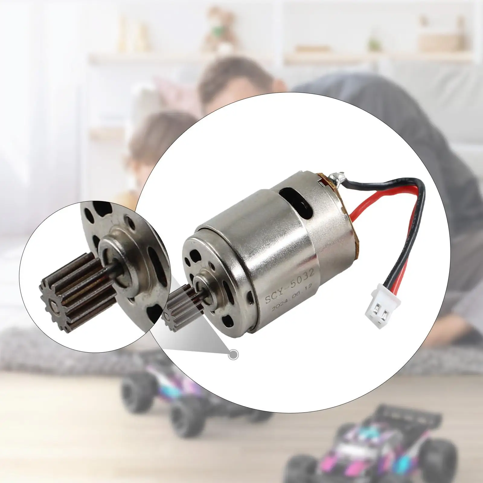 RC Car Brushed Motor, 1/18 ,Gifts High Speed Replacements Spare Parts RC Car Accessories Update Parts for 18101
