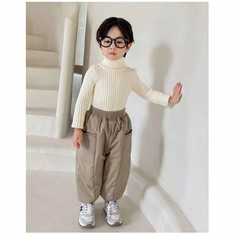 Pantalones acolchados de invierno para niño – Algodón suave - imagen 5