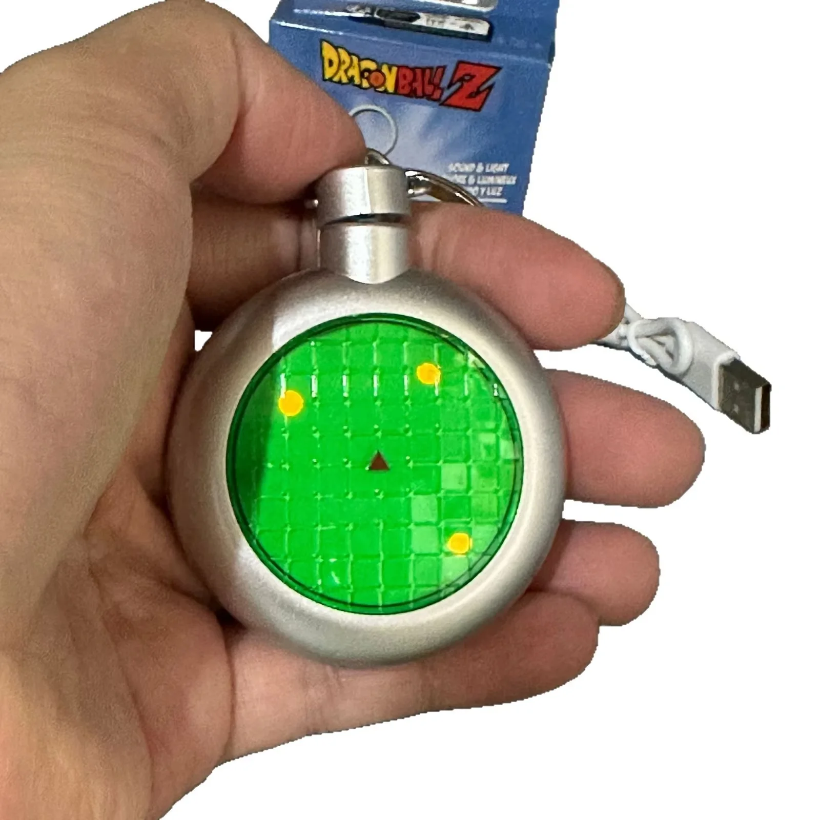 Llavero Dragon Ball con radar recargable, luz y sonido para fans - imagen 3