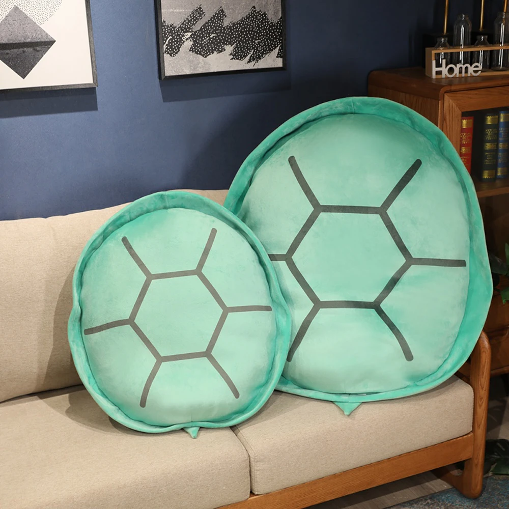 Peluche tortuga verde de concha suave para bebés y niños - imagen 3