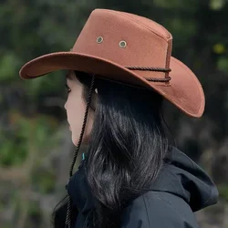 Sombrero vaquero infantil de gamuza – Alaancha western para niño
