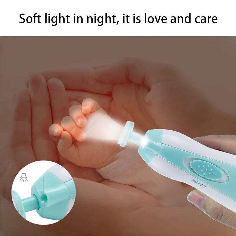Cortauñas eléctrico y pulidor de uñas para bebé - imagen 2