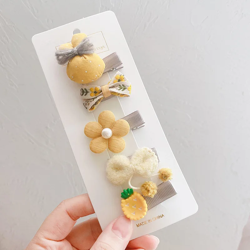 5pcs yellow