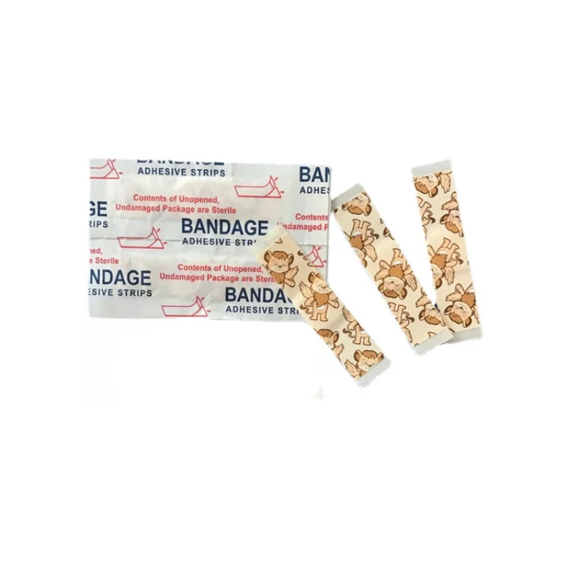 20 unids/set Mini tirita de dibujos animados 40*10mm tiras pequeñas para niños Kawaii animales impresiones heridas parche de yeso vendajes - imagen 5
