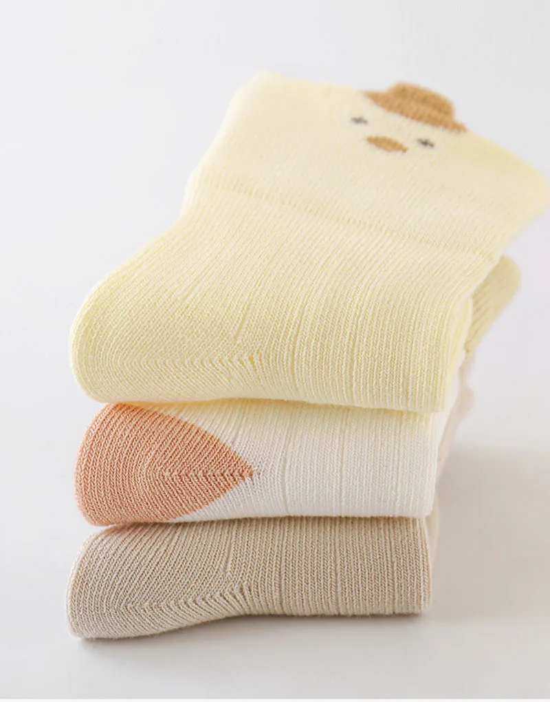 MILANCEL calcetines de tubo otoño para bebé con lindos animales