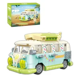 Juego de construcción Furgoneta Camper para niños