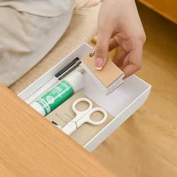 Cajón adhesivo de plástico escritorio moderno – Organizador papelería
