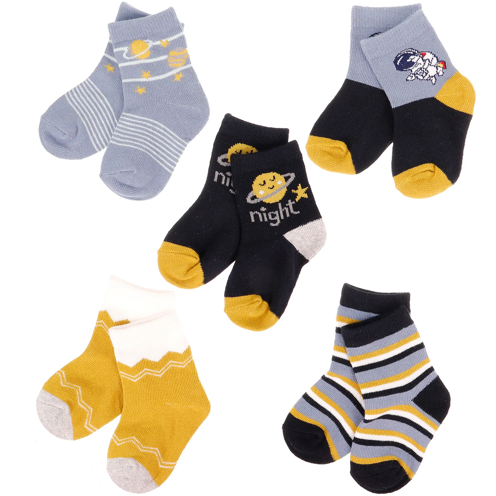 5 pares de calcetines tobilleros de algodón suave para bebés pequeños lindos calcetines cortos calzado para niños cómodo transpirable regalo Ideal para niños - imagen 5