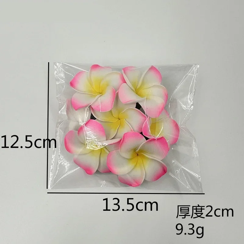 Ejemplo de peinado con goma floral