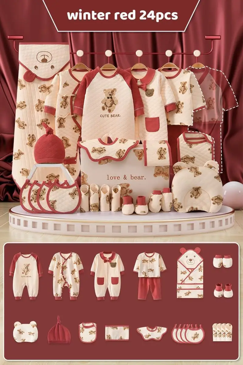 winter red 24pcs