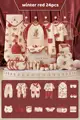 winter red 24pcs