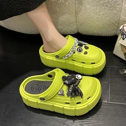 Chanclas infantiles con suela gruesa para playa y jardín