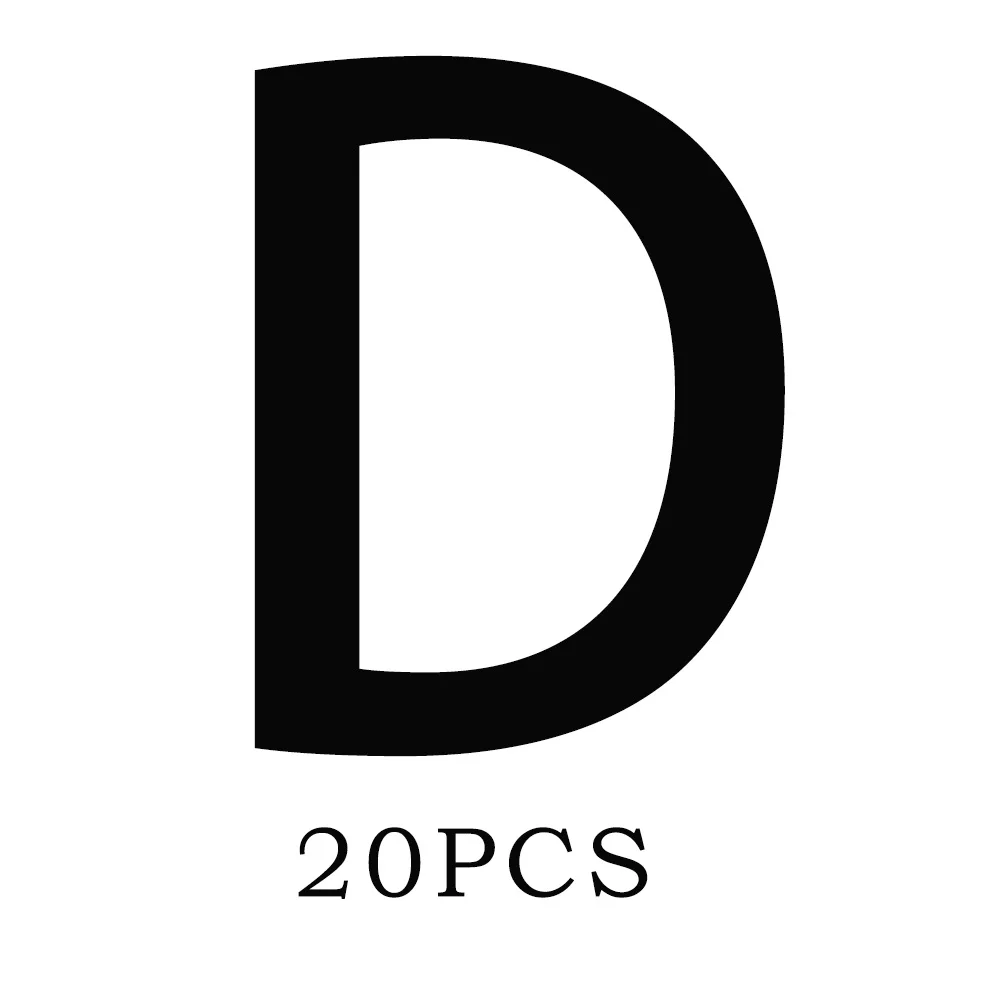 20Pcs  D