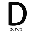 20Pcs  D