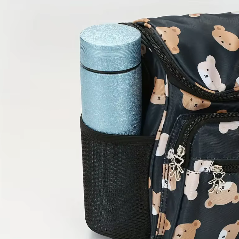 Bolso bandolera maternidad grande con múltiples bolsillos bebé - imagen 4