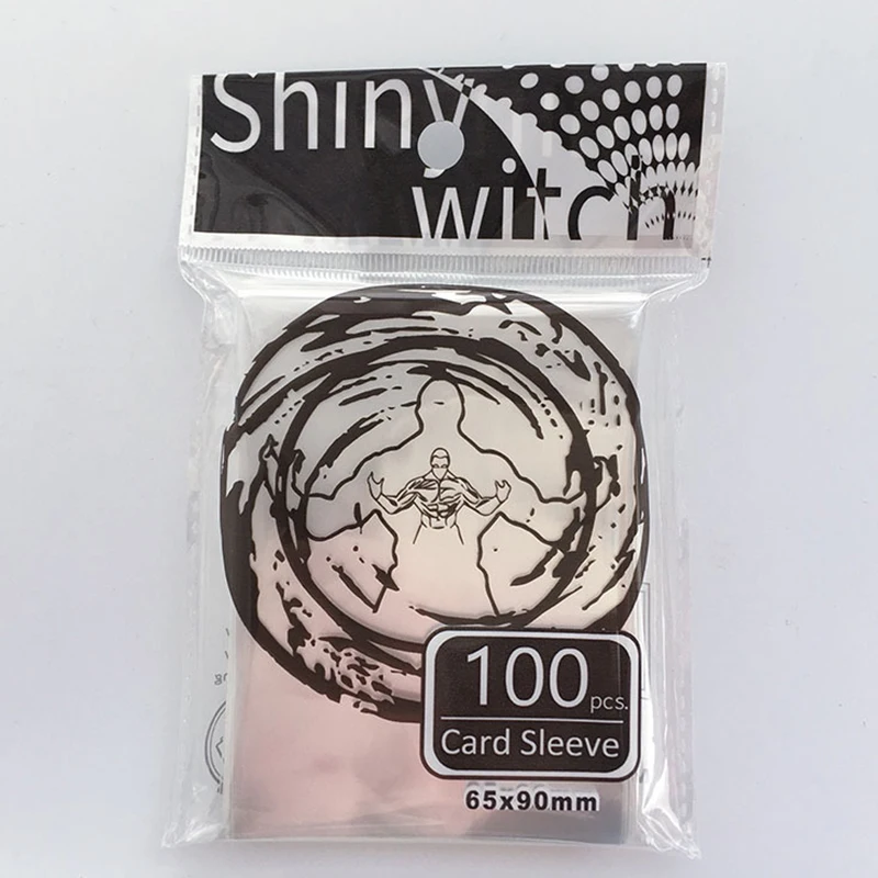 1 paquete de funda para tarjetas 61x88mm 65x90mm disponible 100 unids/pack Protector de tarjetas transparente tarjetas de fútbol tarjetas deportivas almacenamiento de escudo de Tarot ZYF - imagen 3
