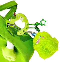 Llavero infantil de frutas coloridas con mosquetón para bolso