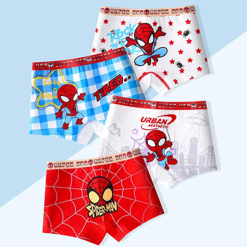 Calzoncillos boxer niño Spiderman de algodón – Cómodos - imagen 2