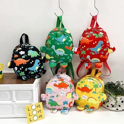 Mochila infantil con dinosaurios ajustable para niños y niñas