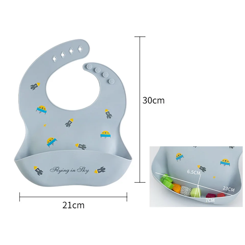 Babero impermeable silicone babeast – motivos infantiles - imagen 2