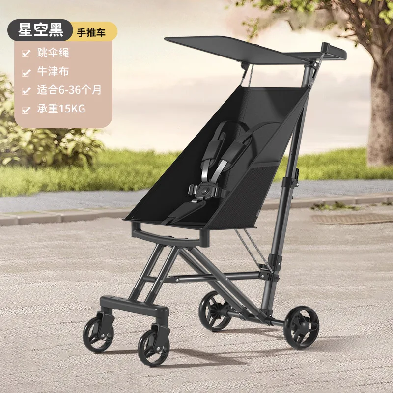 Cochecito paraguas plegable para bebé – Ligero y práctico para viajar - imagen 5
