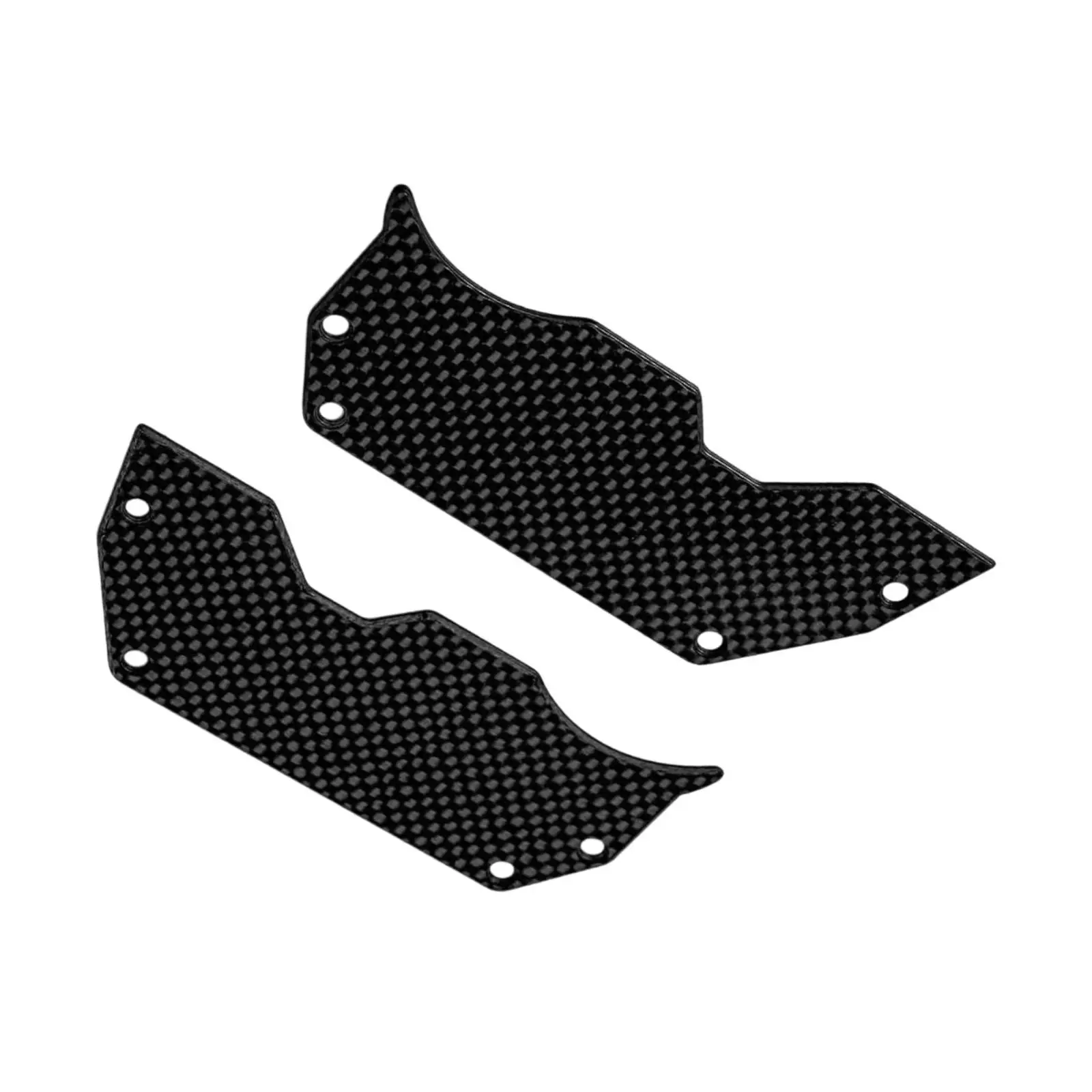 2Pcs RC Air Dam Diffuser Wheel Covers Ti2154218 High Performance Accessory