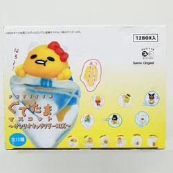 Sanrio caja ciega juguetes taza escritorio decoración huevos Kuromi pompón Purin My Melody regalos para niños