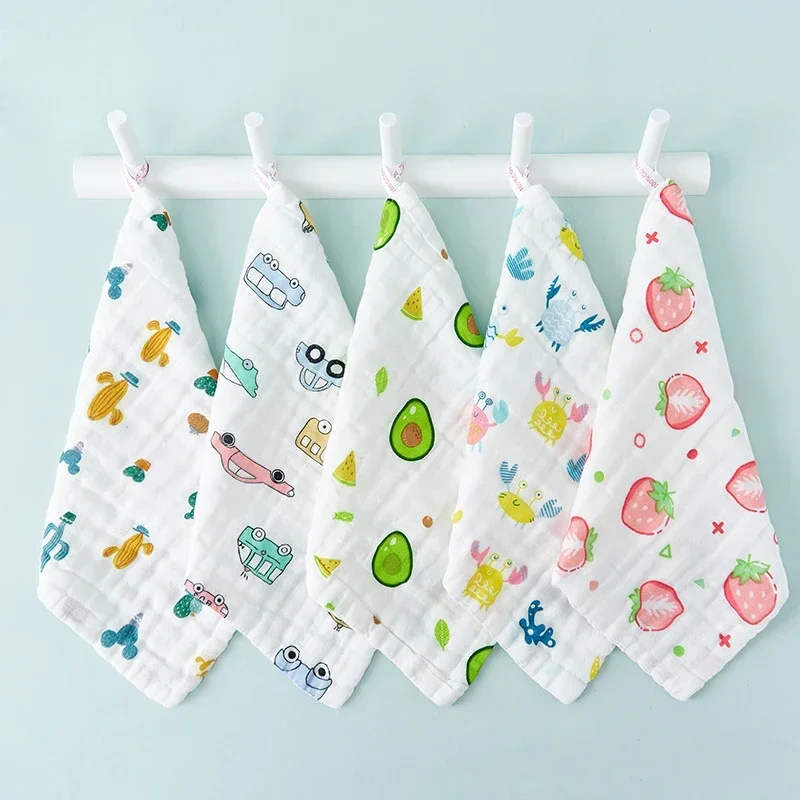 Toallas muselina suave para bebé – Algodón para baño y alimentación