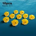 10pcs Yellow Octopus