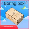 Wooden boring box