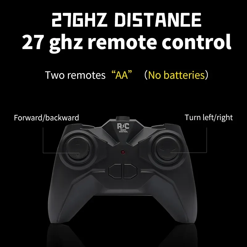 Coches RC Racing Drift 27HZ coche de juguete luminoso 1:18 Buggy de simulación Control remoto eléctrico vehículo eléctrico modelo coche Navidad - imagen 4