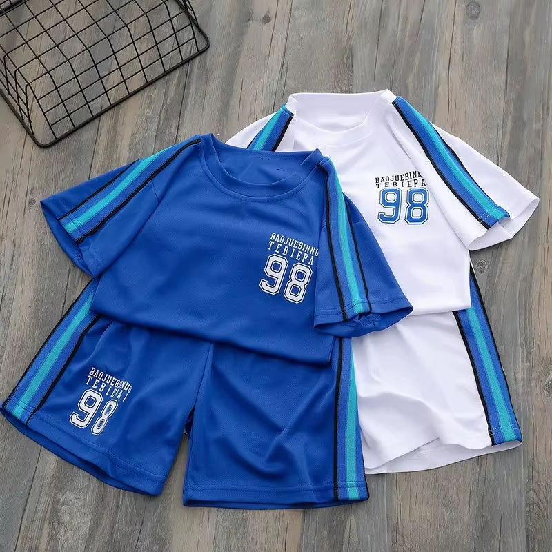 Conjunto de baloncesto para niño – Top y pantalón corto verano - imagen 3