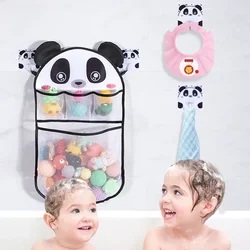Cesta colgante infantil para baño – Bolsa de malla con animales