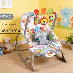 LazyChild Mecedora eléctrica musical para bebé