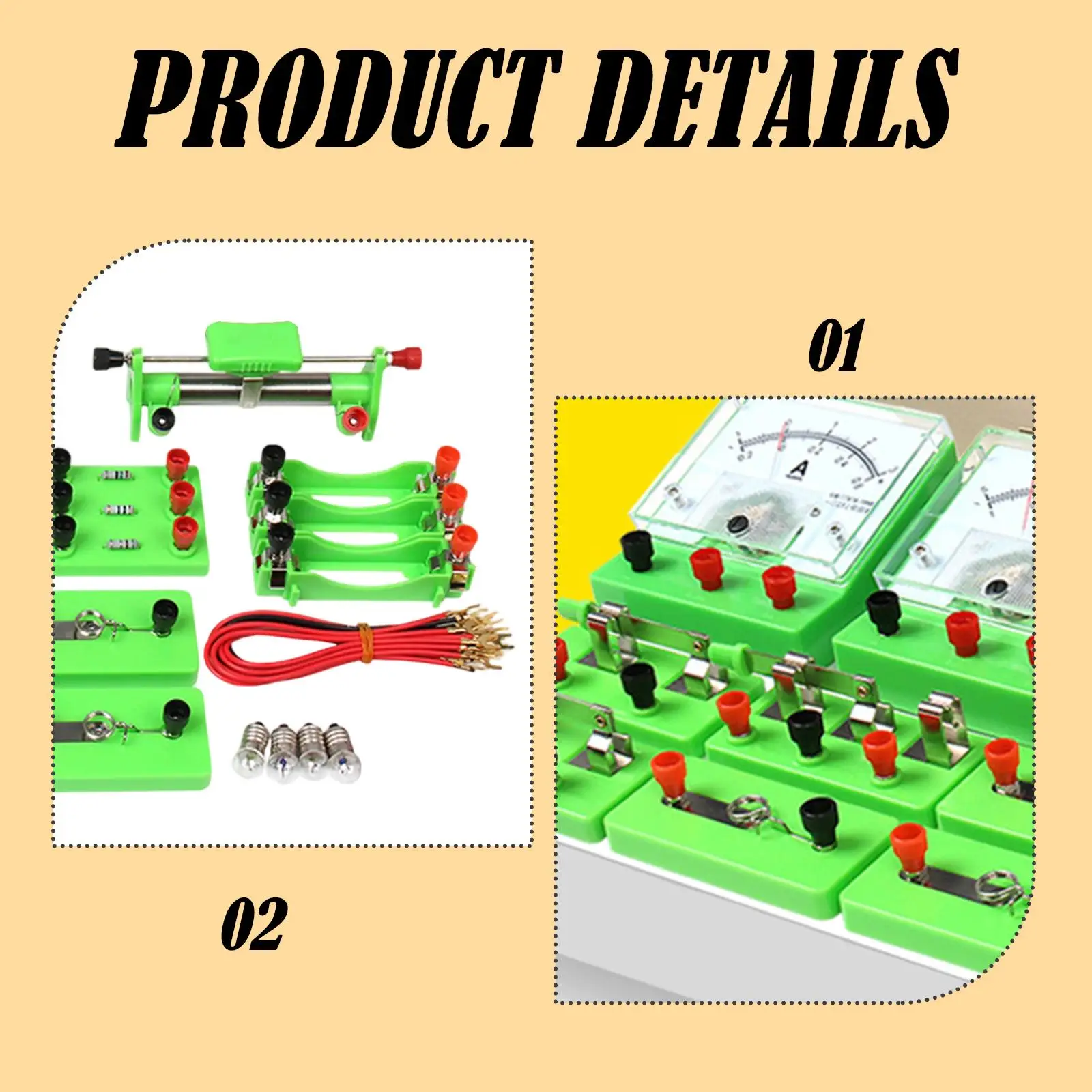 Equipo educativo básico de laboratorio de física para estudiantes de proyectos de bricolaje de la escuela secundaria - imagen 5