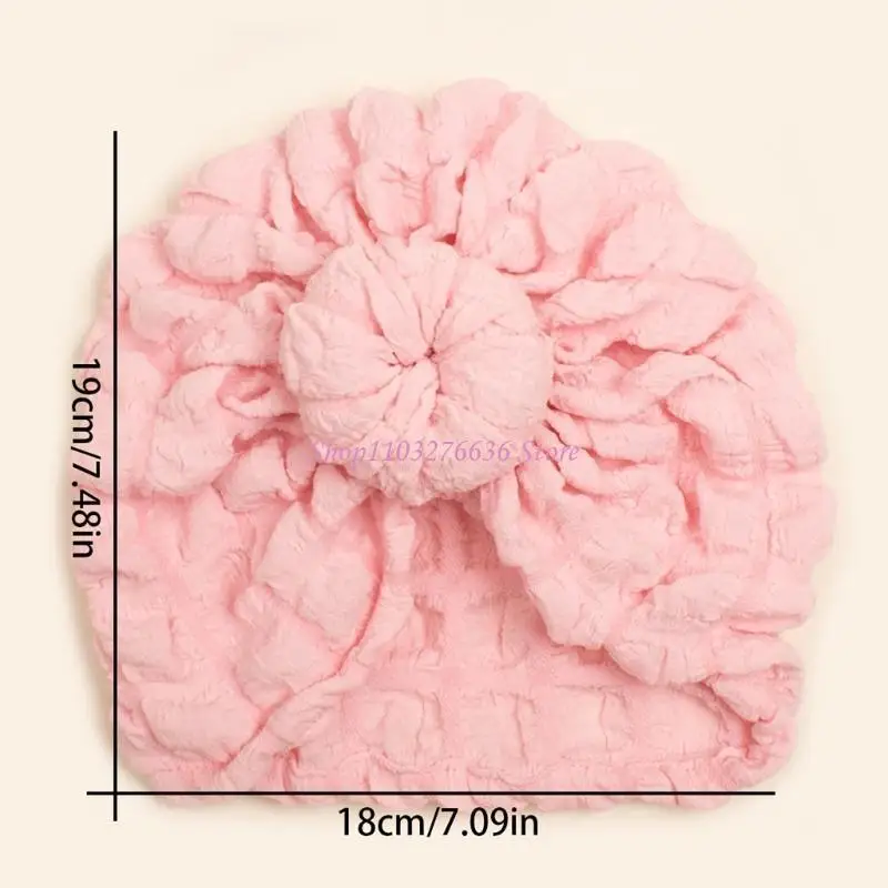R6FD Gorra turbante infantil Donas – cómoda para cualquier ocasión - imagen 5