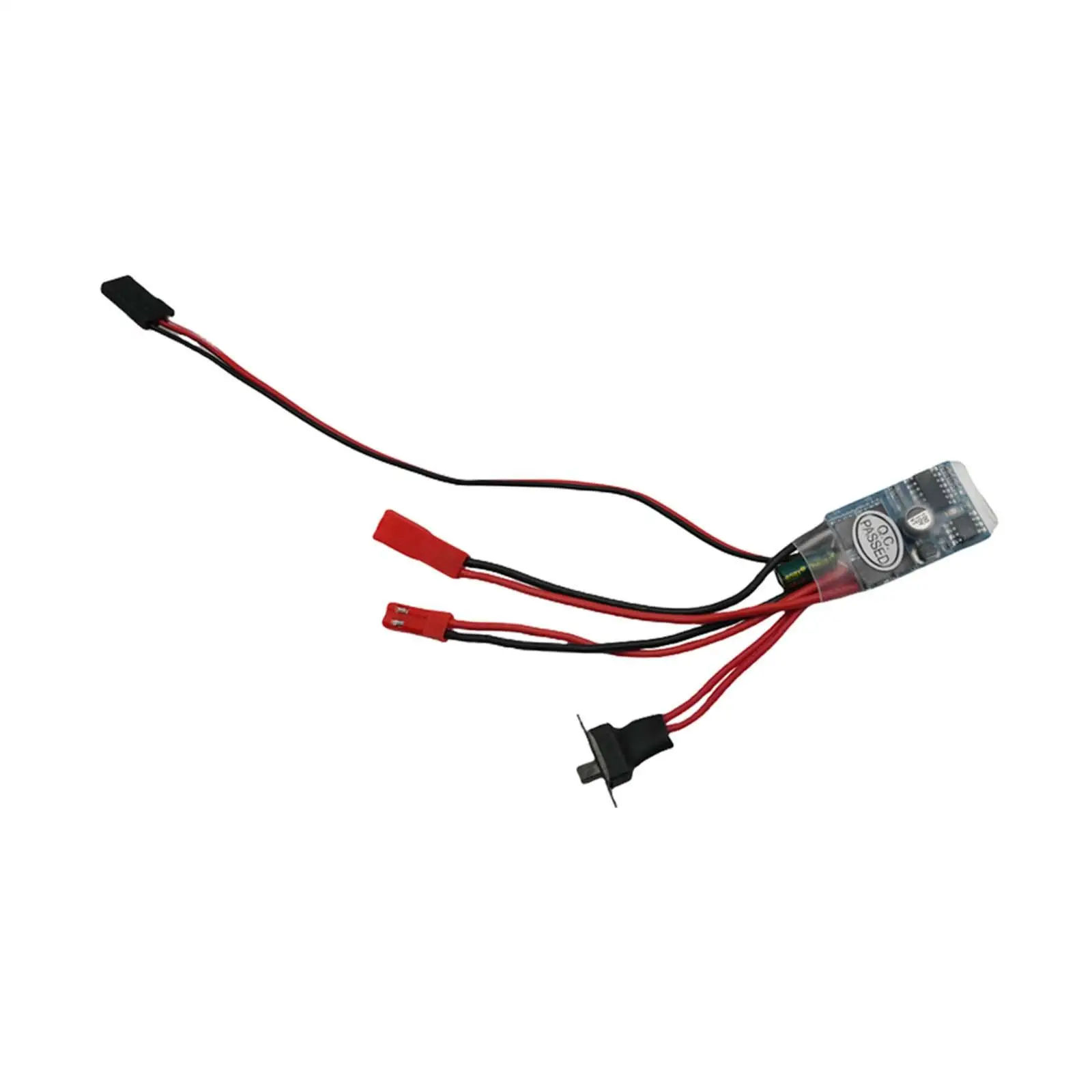 30A Brushed ESC Accs High Performance Replacement Supply Brushed Motor Spare Part Parts for 1/12 Hobby Model Truck Vehicle Car