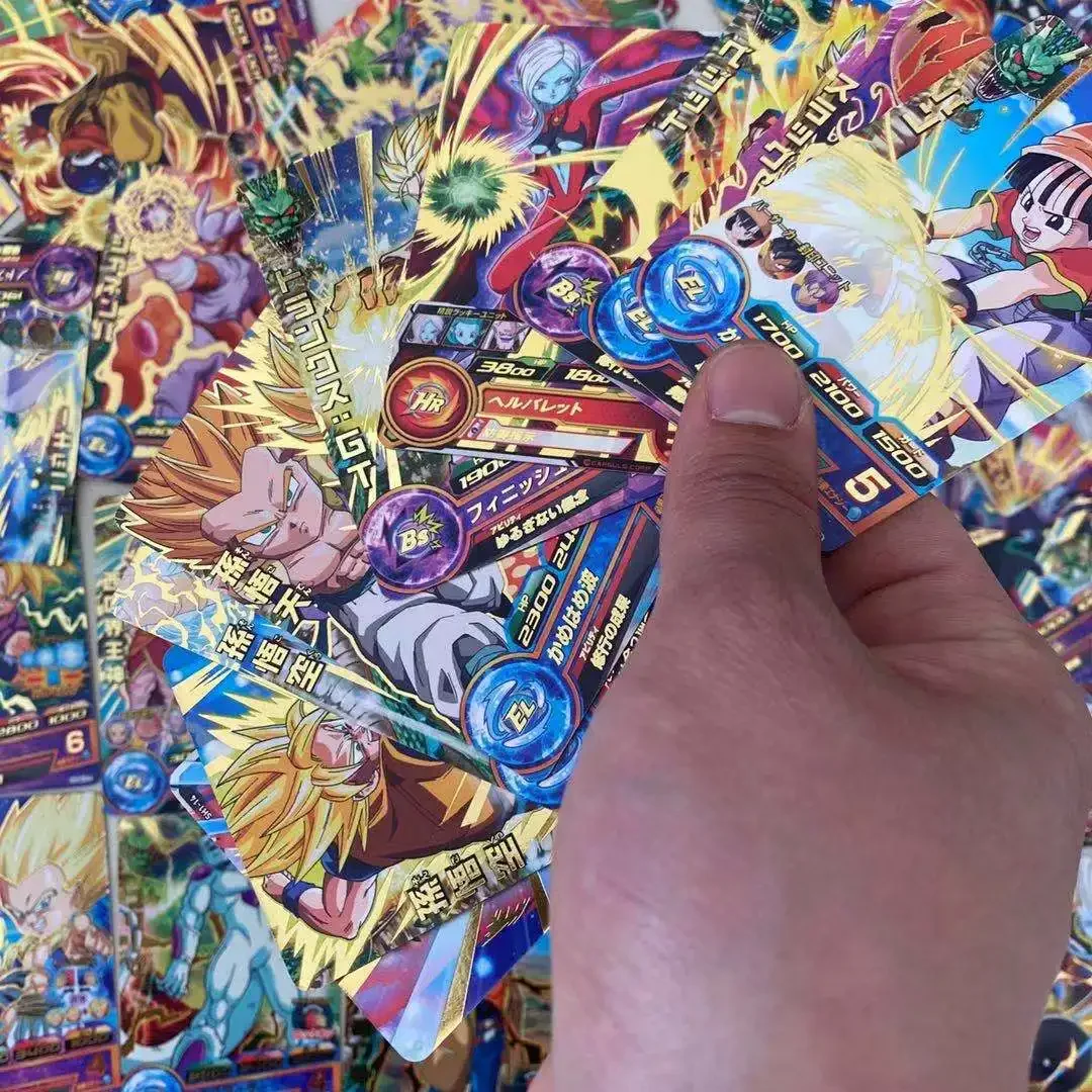 Tarjeta láser de Dragon Ball japonés, tarjeta de colección 3D de Vegeta, Buu, freezer, Supreme Kai, Kuririn, Shenron, Super Saiyan - imagen 3