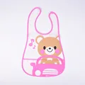 Pink driving bear