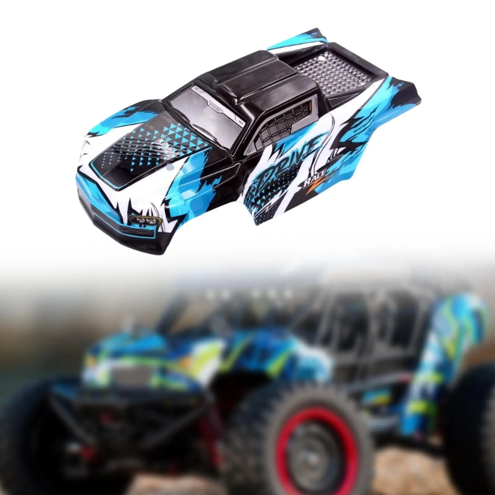 Carcasa ligera para coche RC de montaje rápido sin herramientas - imagen 4