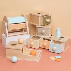 Caja Permanencia Montessori – Juguete Educativo Madera para Niños